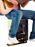 Ortega Guitars Hands Free Percussion-Right-Foot Cajon Pedal, Bag (OCJP-GB)