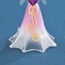 Glass Baron Lavender Angel Figurine
