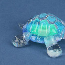 Glass Baron Turtle - Blue