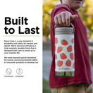 KLEAN KANTEEN Tkwide Bottle with Cap Strawberries 12 Ounce, 1 EA | Strawberries 