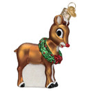 Old World Christmas Rudolph The Red-Nosed Reindeer Glass Blown - Ornament for Christmas Tree