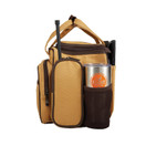Flight Outfitters Unisex Bush Pilot Sturdy Canvas & Leather Plane Travel Duffle Flight Bag with Padded Shoulder Strap and Pockets