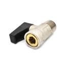 Interstate Pneumatics VP40 1/4" MPT Mini Drain Valve for Air Compressors.