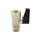 Interstate Pneumatics VP40 1/4" MPT Mini Drain Valve for Air Compressors.