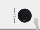 Offworld Percussion Off-World Practice Pad V3B-VMLB Invaders VML Pad Black | Black