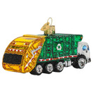 Old World Christmas Ornaments - Garbage Truck Glass Blown Ornaments for Christmas Tree