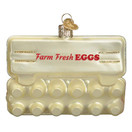 Old World Christmas Ornaments, Egg Carton Glass Blown Ornaments for Christmas Tree