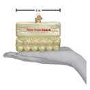 Old World Christmas Ornaments, Egg Carton Glass Blown Ornaments for Christmas Tree