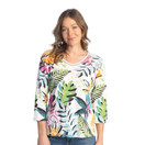 Jess & Jane Womens Cotton Top - Paradise