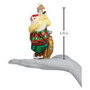 Old World Christmas Golfing Santa Glass Blown Ornament for Christmas Tree (Golfing Santa)