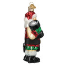 Old World Christmas Bodybuilder Santa Glass Blown Ornament for Christmas Tree | Bodybuilder Santa