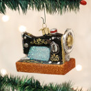 Old World Christmas - Hobbies Gifts Glass Blown Ornaments for Christmas Tree Sewing Machine