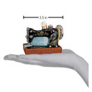 Old World Christmas - Hobbies Gifts Glass Blown Ornaments for Christmas Tree Sewing Machine