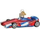 Old World Christmas - Racing Car Glass Blown Ornament for Christmas Tree