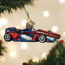 Old World Christmas - Racing Car Glass Blown Ornament for Christmas Tree