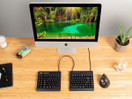 KINESIS USB-A Freestyle Pro Quiet Ergonomic Split Mechanical Keyboard (Cherry MX Silent Red Switches)