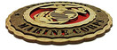 USMC United States Marine Corps Military Armed Forces Decorative Laser Crafted Three Dimensional Wooden Wall Plaque with Stand