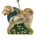 Old World Christmas Ornaments: Dog Collection Glass Blown Ornaments for Christmas Tree - Doodle Dog 