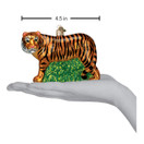 Old World Christmas Ornaments: Wildlife Animals Glass Blown Ornaments for Christmas Tree - Tiger 