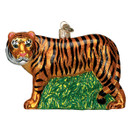 Old World Christmas Ornaments: Wildlife Animals Glass Blown Ornaments for Christmas Tree - Tiger 