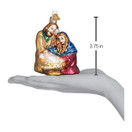 Old World Christmas Glass Blown Ornaments for Christmas Tree Holy Family | 3.5inch, Holy Family
