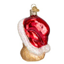 Old World Christmas Santa Kitten Glass Blown Ornaments for Christmas Tree