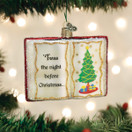 Old World Christmas The Night Before Christmas Ornament.