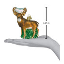 Old World Christmas Ornaments: Wildlife Animals Glass Blown Ornaments for Christmas Tree, Whitetail Deer