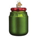 Old World Christmas Jar of Pickles Blown Glass 2020 Unique Christmas Ornaments for Christmas Tree Decorations | Jar of Pickles