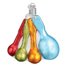 Old World Christmas Chef's Collection Glass Blown Ornaments for Christmas Tree Measuring Spoons, Model:32346 4.17 x 4.17 x 4.02 inches