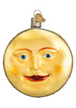 Old World Christmas Ornaments: Outer Space Gifts Glass Blown Ornaments for Christmas Tree | Man on The Moon