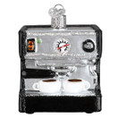 Old World Christmas Ornaments: Coffee and Tea Gifts Glass Blown Ornaments for Christmas Tree - Espresso Machine 
