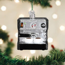 Old World Christmas Ornaments: Coffee and Tea Gifts Glass Blown Ornaments for Christmas Tree - Espresso Machine 