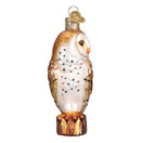 Old World Christmas Ornaments: Owls Glass Blown Ornaments for Christmas Tree, 3 x 3