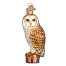 Old World Christmas Ornaments: Owls Glass Blown Ornaments for Christmas Tree, 3 x 3