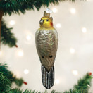 Old World Christmas Glass Blown Ornament Cockatiel (16109) , Grey | Cockatiel