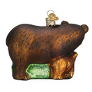 Old World Christmas Animal Collection Glass Blown Ornaments for Christmas Tree Bears.