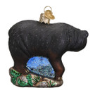 Old World Christmas Ornaments: Wildlife Animals Glass Blown Ornaments for Christmas Tree, Black Bear