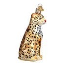 Old World Christmas Ornaments: Wildlife Animals Glass Blown Ornaments for Christmas Tree, Leopard