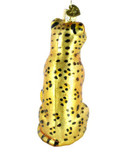 Old World Christmas Ornaments: Wildlife Animals Glass Blown Ornaments for Christmas Tree, Leopard