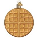 Old World Christmas Waffle Blown Glass 2020 Unique Christmas Ornaments for Christmas Tree Decorations