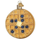 Old World Christmas Waffle Blown Glass 2020 Unique Christmas Ornaments for Christmas Tree Decorations | Waffle