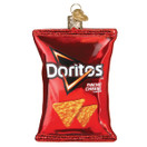 Old World Christmas Doritos Nacho Cheese Chips Glass Blown Ornament for Christmas Tree