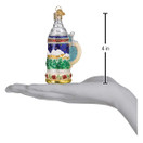 Old World Christmas German Stein Ornament - Multi