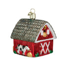 Old World Christmas Ornaments: Farm Animals Glass Blown Ornaments for Christmas Tree | Barn 