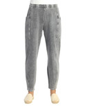 Jess & Jane Mineral Washed Lantern Pants - M100 | 1X, Midnight