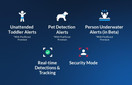 Wireless | Battery & Solar Kit - Pool Security Alarm System for Preventing Drowning of Toddlers & Pets in Your Swimming Pool (3 Months Premium Subscription Included)