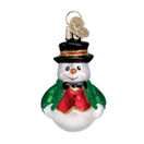 Old World Christmas Ornaments: Mini Ornamen Sets Glass Blown Ornaments for Christmas Tree | Snowman 