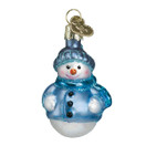 Old World Christmas Ornaments: Mini Ornamen Sets Glass Blown Ornaments for Christmas Tree | Snowman 