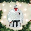 Old World Christmas Sports Collection Glass Blown Ornaments for Christmas Tree Martial Arts Robe